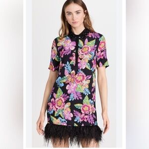 Le Superbe Palm Beach Silk-Trim Polo Dress